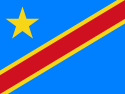 Cờ quốc gia Democratic Republic of the Congo
